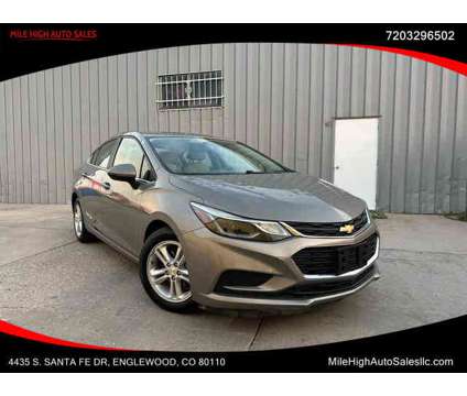 2017 Chevrolet Cruze for sale is a Gold 2017 Chevrolet Cruze Car for Sale in Englewood CO