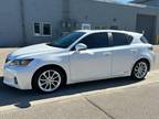 2011 Lexus CT 200h White, 49K miles