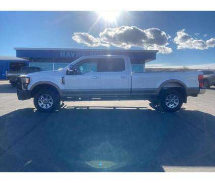 2019 Ford F-350 LARIAT is a Silver, White 2019 Ford F-350 Lariat Truck in Havre MT