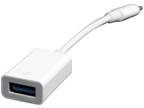 Rockville iUSB USB-A to Lightning Adapter Dongle USB Mirophones to iPhone/iPad
