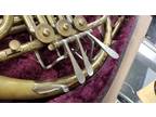 Pan American Single French Horn Brass USA AS-IS for Repair Project