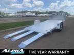 2024 Aluma 8214H-TILT-S HD Aluminum Tiltbed Trailer 5200 LB GVWR Slingshot