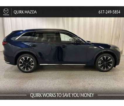 2024 Mazda CX-90 3.3 Turbo S Premium Plus is a Blue 2024 Mazda CX-9 SUV in Quincy MA