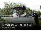 2008 Boston Whaler 190 Outrage Boat for Sale