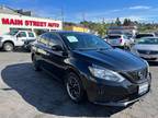 2018 Nissan Sentra S Sedan 4D Black,