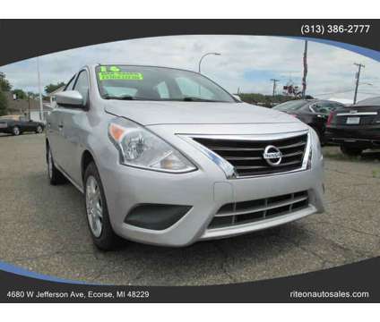2016 Nissan Versa for sale is a Silver 2016 Nissan Versa 1.6 Trim Car for Sale in Ecorse MI