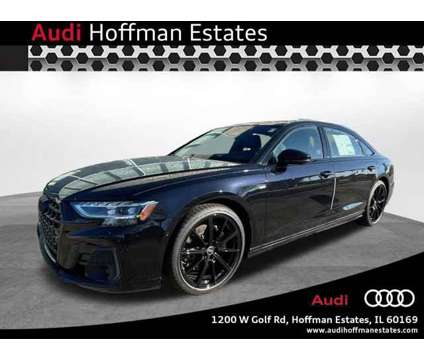 2024 Audi A8 is a Black 2024 Audi A8 4.2 quattro Car for Sale in Hoffman Estates IL