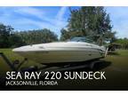 2002 Sea Ray 220 Sundeck Boat for Sale