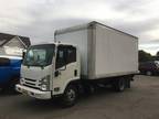 2015 ISUZU NPR Tilt Cab Box Truck