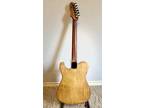 Exotic Canary Wood Thinline Telecaster Style Guitar