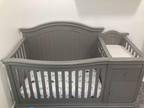 Crib Changing Table Combo