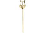 Yamaha YAC 1510G Baritone/Tuba Lyre - Lacquered Brass (2-pack) Bundle