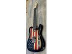 USA Flag Electric Guitar - Telecaster Style