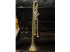 Blessing trumpet; Heavily Used, yellow brass