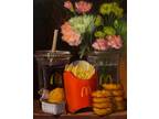 McDonald's McNuggets By VERRIER Still life oil painting, Fine art print