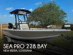 2018 Sea Pro 228 Bay Boat for Sale