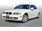 2002Used BMWUsed3 Series Used2dr Convertible