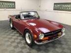 1971 Triumph TR-6 1971 TRIUMPH TR6. CLOTH TOP, TOP BOOT. 4-SPEED, STEEL WHEELS.