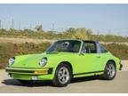 1975 Porsche 911S Targa Lime Green Coupe