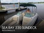 Sea Ray 220 Sundeck Deck Boats 2002