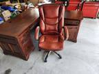 Executive High Back Leather Office Chair