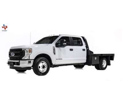 2021 Ford F350 Super Duty Crew Cab &amp; Chassis for sale is a White 2021 Ford F-350 Super Duty Car for Sale in Houston TX