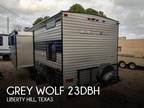 2021 Forest River Grey Wolf 23dbh 23ft