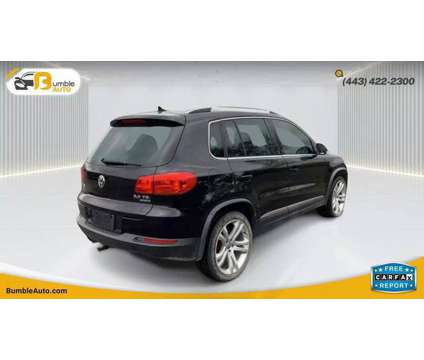 2012 Volkswagen Tiguan for sale is a Black 2012 Volkswagen Tiguan Car for Sale in Elkridge MD