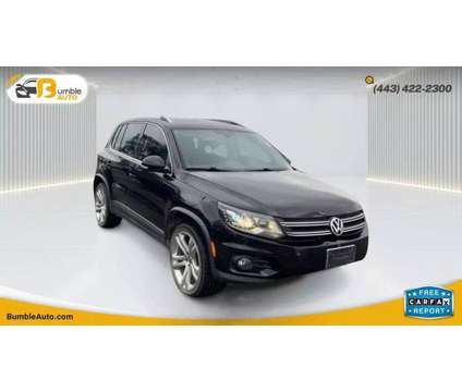 2012 Volkswagen Tiguan for sale is a Black 2012 Volkswagen Tiguan Car for Sale in Elkridge MD