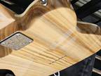 Great Playing Natural Exotic Burl 12 String Solid Tele Style Pro Electric Guitar