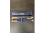 Titleist Blue + Gold Collapsible Alignment 2 Pack Practice Sticks With Case