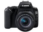 Canon EOS 250D (Rebel SL3) DSLR Camera w/ 18-55mm IS STM Lens