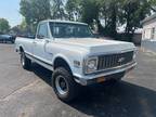 1972 Chevrolet K10 4x4 White Pickup