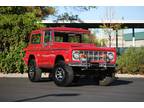 1969 Ford Bronco 35,453 Miles Red 302 V8 Manual