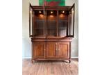 ETHAN ALLEN 'British Classics' Sideboard/Buffet and China Cabinet