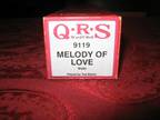 Melody Of Love-QRS Player Piano Roll #9119: Hear It Play!