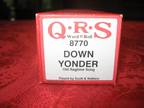 Down Yonder (Old Ragtime Song) - QRS Player Piano Roll #8770: Hear It Play!