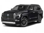 2024 Toyota Sequoia Black, new