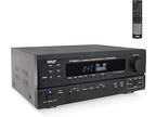 Pyle Wireless Bluetooth Power Amplifier System-420W 5.1 Channel PT588AB - Black