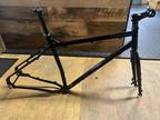 Surly Ogre Large Frameset with Haedset, Thompson Seatpost and Thompson stem