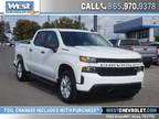 2021 Chevrolet Silverado 1500 White, 18K miles