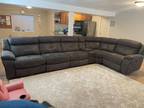 6 seater power recliner sectional