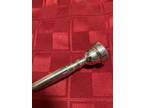 New 3a Trumpet Mouthpiece Silver Plated - Fits Bach, Yamaha, All Brands