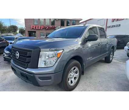 2021 Nissan Titan Crew Cab for sale is a Grey 2021 Nissan Titan Crew Cab Car for Sale in Houston TX