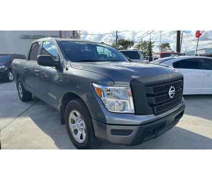 2021 Nissan Titan Crew Cab for sale is a Grey 2021 Nissan Titan Crew Cab Car for Sale in Houston TX