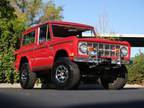 1969 Ford Bronco 35,453 Miles Red 302 V8 Manual