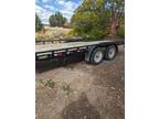 Flat bed trailer