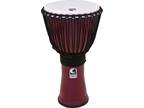 Toca Freestyle II Rope-Tuned Djembe 12 in. Deep Red [phone removed]