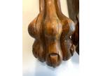 Antique Furniture WOOD Lion Paws Feet Legs Salvaged SET of 4