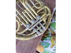 Vintage Unbranded French Horn For Parts Repair FREE SHIPPING!!